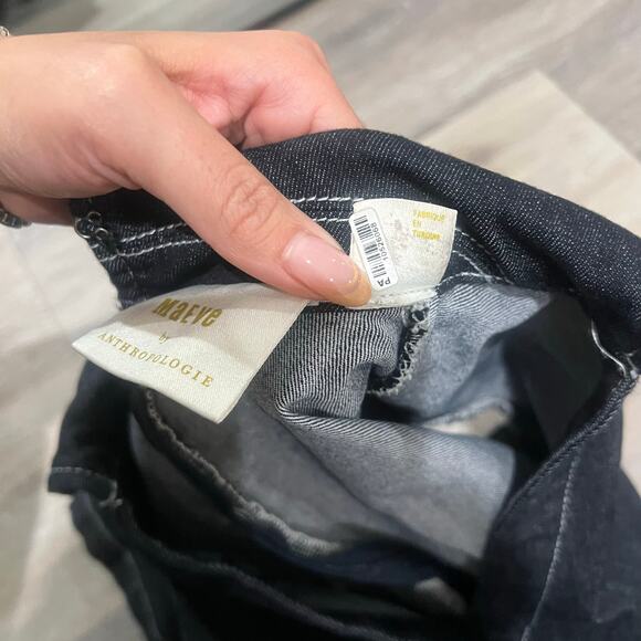 Anthropologie Maeve Wrapped Culotte Jumpsuit: Ponte Edition Size 0P - Picture 8 of 9